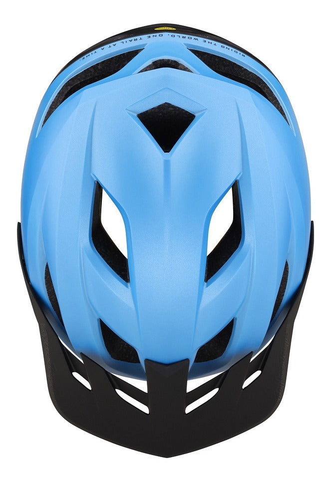 Casco Troy Lee Designs Flowline Orbit Oasis Blue / Black